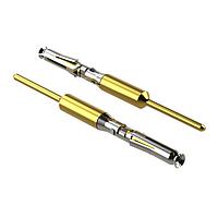 Amphenol SINE Systems MS20W12E09F ຕິດຕໍ່ PCB Contact - ຮຸ່ນຍາວ, ທອງ Flash