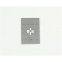 Chip Quik PA0098-S ປຸ່ມຊ່ອງແລະຕົວແປງ LGA-8 ແບບສແຕນເລດສຕີນ Stencil