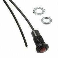 VCC FLXR1RTP12 ເສັ້ນທ່າງແສງຍືນຍົງ RUGGED FLX LIGHTPIPE BLK FINISH 12" ແດງ