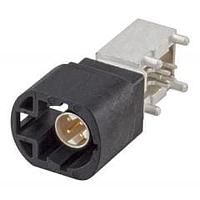 Rosenberger D4S20D-40MA5-A ຕູ້ຕໍ່ PCB ມຸມຂວາ ປລັກ PCB ມີກະແປງ T&R ສີດຳ