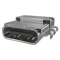 Amphenol Commercial Products 12402072E512A ຕົວເຊື່ອມ USB Type C USB4 GEN3 C, CH .1MM DUAL SMT