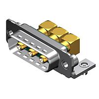 Molex / FCT 173107-1014 ຕໍ່ຕໍ່ສອງປະສົມ D-Sub FCT ML DSUB RA PC PLG 3W3 W/CLINCH