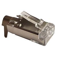 Adam Tech MTP-88-X-EMI-SP1 ປຸ່ມປົກປ້ອງການຕົກລົງ, 8P8C, G/F PLATING, ເຫຼັກ S