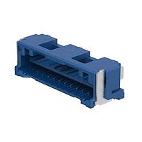 Molex 502585-1274 ປຸ່ມຮັບ 1.5 W/B Sgl RA Rec 12Ckt ສີຟ້າ