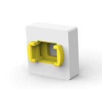 P&B 2311403-5 ຝາປິກ CAP, ສີເຫຼືອງ, ຮູບສີ່ເຫດ