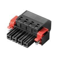 Weidmuller 1060530000 ບລັອກຂໍ້ຕໍ່ປະກອບໄດ້ Pluggable Terminal Blocks BVF 7.62HP/05/180SF SN BK BX