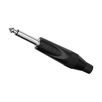 Amphenol Audio TM2PBM-AU ປະກອບໂທລະສັບ 2 ໂພນ ໂມໂນ PLG ມັດ ດຳ ທອງຄອດ CONT