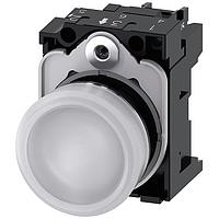 SIEMENS A6X30143582 ຕົວບອກແຜ່ນຕິດ LED ໄຟສະແດງສະພາບ. ສີຂາວ