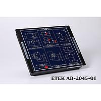 ETEK AD-2045 ຄູຝຶກວົງຈອນອະນາລັອກ ແລະດິຈິຕອລ (9 Modules)