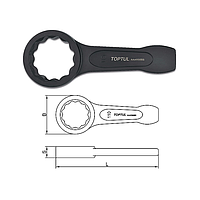 TOPTUL AAARE5E5 Slogging Ring Wrench Jumbo (145mm, L=510mm)