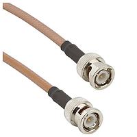 Amphenol RF 115101-30-06.00 ການປະກອບສາຍ RF BNC ST Plug ໄປຫາ BNC ST Plug LMR-100 6 ນິ້ວ
