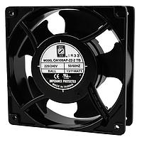 Orion Fans OA109AP-22-2TB ພັງລົມ AC ພັງລົມ Axial, 120x120x38mm, 230VAC, 70CFM, 11W, 35dBA, 2300RPM, Ball, Terminals