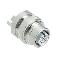 HARTING 21033412505 ຕູ້ການເຊື່ອມຕໍ່ມີຮູບກ້ອງມີຕົວຊີ້ວັດ M12 B CODE 05P FE PFT
