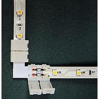 JKL Components ZFS-CNL-8J ຕິດຕໍ່ຮູບຕົວ L ແບບ LED Flex Ribbon ການເຊື່ອມຕໍ່ຮູບຕົວ L