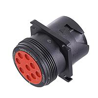 Amphenol SINE Systems AHD10-9-1939PE ຕົວເຊື່ອມ 9P M FLN RCP RSEAL SZ 16 PIN CNT