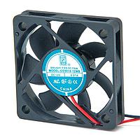 Orion Fans OD5010-05LB ພັງລົມ DC Axial, 50x50x10mm, 5VDC, 9CFM, 0.1A, 20dBA, 3900RPM, Dual Ball, Lead Wires
