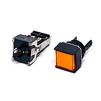 Omron Automation and Safety A165L-AYM-T1-2 ມີການປ້ອງກັນ IL PB SQ YEL 110VDC DPDT ປຸ່ມກົດ