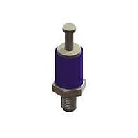 Keystone Electronics 11501 ຕຳແໜ່ງທີ່ຕໍ່ Turret, ກະຊວງສາຍດ້ວຍການກວດສອບ .125" MDP Thrd Insl Sgl Turret to ML THR