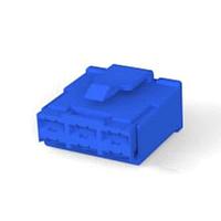 AMP Connectors - TE Connectivity 178022-5 ຮາວຊິ້ງ 250 DBL LOCK PLUG 6P ສີຟ້າ