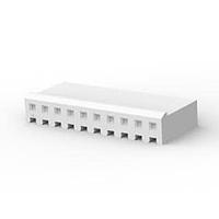 AMP Connectors - TE Connectivity 1-647401-0 ຮູງຮັບ Receptacle 10P SL156 HSG ມີ RAMP LRG ເປີດ
