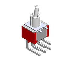 Mountain Switch 108-1MD2T2B4M6QE-EVX ສະຫນັບສະຫນູນ Toggle SWITCH TOGGLE DPDT
