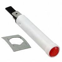 VCC 2111QA1 ຕົວບອກສະແດງຕອນຕິດຕູ້ແບບໄຟໄຟໄຟສີແດງ ຮູບແບບການກະຈາຍແສງ ລູກກະແຈຕິດຕູ້ 5/16"