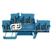 Weidmuller 1924480000 ບລັອກຕໍ່ສາຍບົດບັນທຶກ DIN ZDK 2.5/3AN V BL