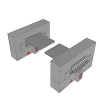 Samtec FFSD-05-D-10.00-01-N-SR ປຸ່ມຕິດສອບ IDC ສາຍສະເພາະ .050" Low Profile Tiger Eye  ການປະກອບສາຍສະເພາະ IDC Ribbon Cable Assembly