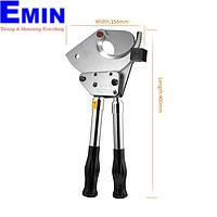 Xinchang Tools J50 ເຄື່ອງຕັດສາຍໄຟດ້ວຍມື (Steel strands; 1440/150mm²; Normal)