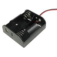 Eagle Plastic Devices 12BH220-GR ຄລິບແບດເຕີຣີ 2 ເວ CELLS ມີດ້ວຍ 6" LDS