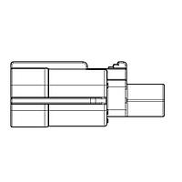 Yazaki 7282214830 ຕົວເຊື່ອມ CONN 8P 025 BLK