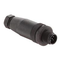 PHOENIX CONTACT 1662256 ຕົວເຊື່ອມຕົວກັນ M12 PLG 5P PG7 ສີດຳ