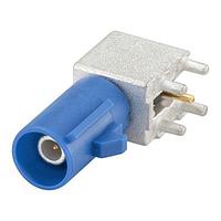 Rosenberger 59S21B-40MT5-C ປລັກຕໍ່ຕໍ່ PCB ບອດ PC-Board SMD ມຸມຂວາ C ສີຟ້າ