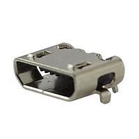 Same Sky (formerly CUI Devices) UJ2-MIBH2-4-SMT-TR ຂໍ້ມູນ Micro USB Type B Connectors USB 2.0 micro B jack 5 pin Horizontal SMT