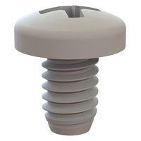 Essentra Components 010832PW025 ກະແຈສະກຣູຟຟິລລິບສ໌ ພານຟິລລິບສ໌, #8-32 ການດັບກະທົບ, 1/4 ຍາວ