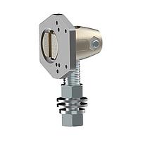 Banner Engineering SMBQ4XFA ລະບົບຂາຍລົດ Bracket: ຊຸດສໍາລັບລະບົບຂາຍລົດ 12 mm (1/2 in); ສໍາລັບ: Q4X, QS18, QS30; ລວມມີ 3/8-16 x 2 in Socket Head Cap Screw (SHCS)