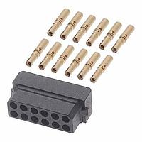 Harwin M80-8441245 ກອງສາຍສະບັບ 6+6 DIL F/CRIMP CON S/B HI-TEMP