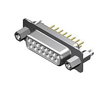 Molex / FCT 173109-2627 ມາດຕະຖານຄວາມຫນາແຂງ FCT DSUB STR PC RCPT 15 PN W/SNAPIN