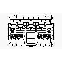 AMP Connectors - TE Connectivity 174925-1 ກອງປະກອບ 070 MLC W-W PLUG HSG 11P