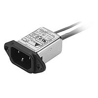 Delta Electronics, Inc. 03GEEW3E ຕູ້ປ້ອງກັນການເຂົ້າ IEC, ປະສິດຕິພາບສູງ, 115/250VAC, 3A, ຕິດຕັ້ງດ້ວຍການສອດດວຍສອງ, N/A-Wire
