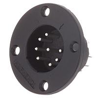 Amphenol Audio EP-8-14B ຕູ່ລະບົບລະບົບລະບົບລະບົບ METAL PANEL MT 8 PIN