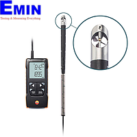 TESTO 416 Vane Anemometer ດ້ວຍການເຊື່ອມຕໍ່ແອັບຯ (0.6 ~ 40 m/s)