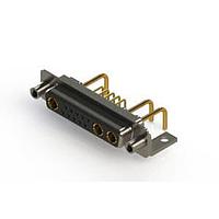 EDAC 630-13W3250-1N6 ຕູ້ຕິດຕໍ່ D-Sub ປະສົມມຸມຂວາ ຕູ້ຕິດຕໍ່ພະລັງງານ Combo D-Sub