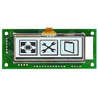Matrix Orbital GLT12232A-SM-GW-LV Intelligent Graphic Touch LCD 122X32 Gry Fnt Touch RS232 ITF Wht Bkgd