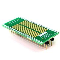 Chip Quik GEN-DR150-P40 ອາເດັດເຕີທົ່ວໄປ ບັນດາຄູ່ 1.5 mm Pitch 40-Pin ເປັນ DIP-40 Adapter