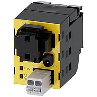 SIEMENS 3SU14001EC104AA0 ໂມດູນ AS-Interface AS-I MODULE, 2 ອິນພຸດປອດໄພ + 1 ອອດພຸດ