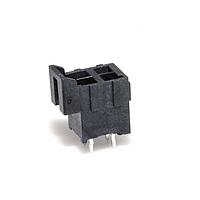 Molex 172298-1104 Power ULTRAFIT 3.5MM 4CKT HDR VT D/R K BLK TIN