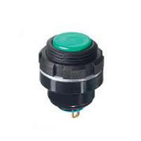 APEM IZNP1P4-2NLOG ປຸ່ມກົດຕິດຕັ້ງຫຼັງປິດມຸມ, ເຫຼັ້ມ, ປິດ-ເປີດ, ຂາຍຕົວຕໍ່ PC ແບບຕົວໂຊມ, ຕົວກະທົບສີດຳ, ພື້ນລົງ, ເລນສສີຂຽວ