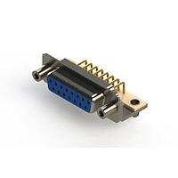 EDAC 630-M15-340-LN5 ຕົວເຊື່ອມ D-Sub - ຕົວເຊື່ອມ D-Sub ມຸມຂວາ ຄວາມໜາແບບມາດຕະຖານ