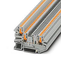 PHOENIX CONTACT 1079069 ບລັອກຕິມເນີລບຣິວີງ DIN Rail PTV 2 5-TWIN-TG